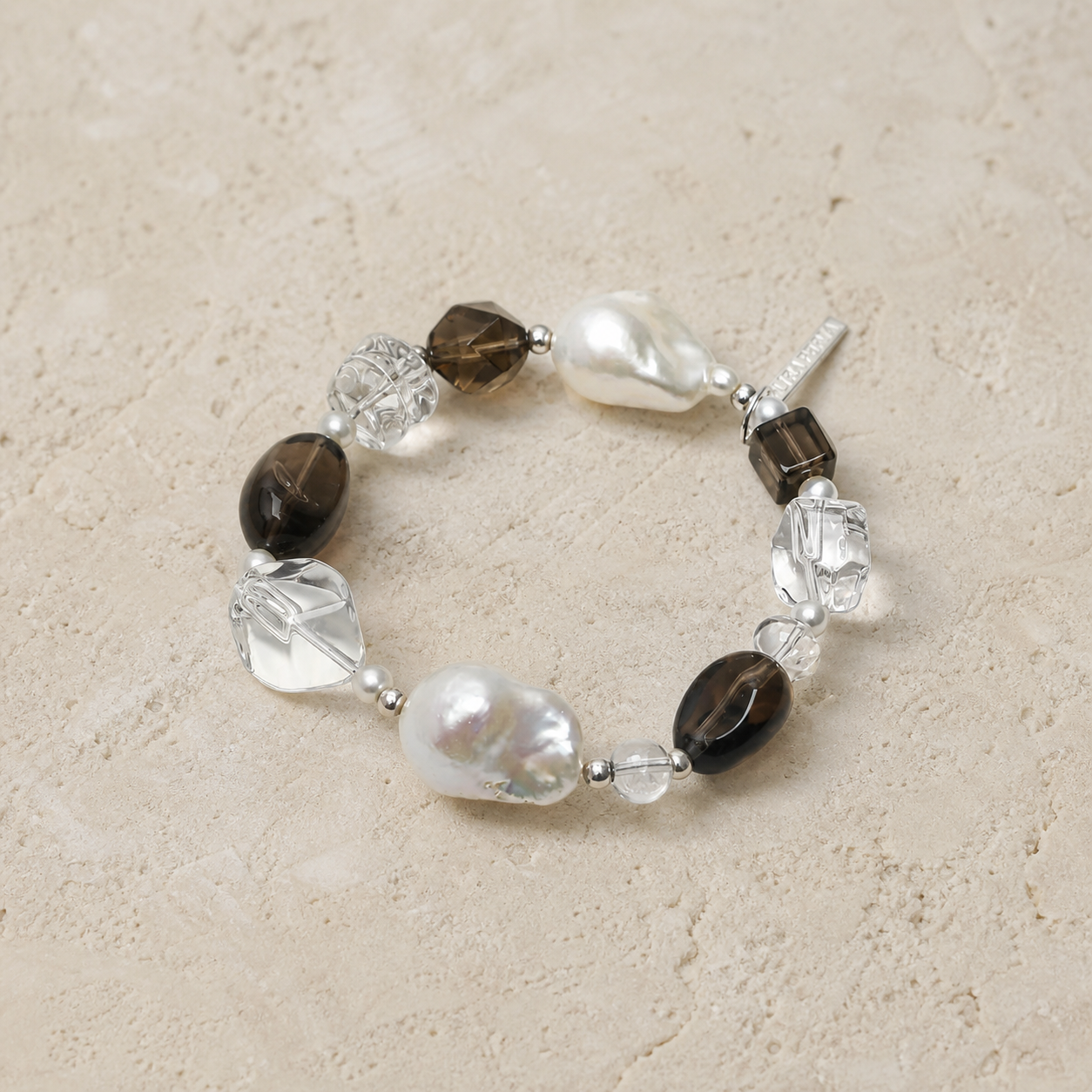 Natural gemstone and freshwater pearl bracelets for a sizing, quality and care guide