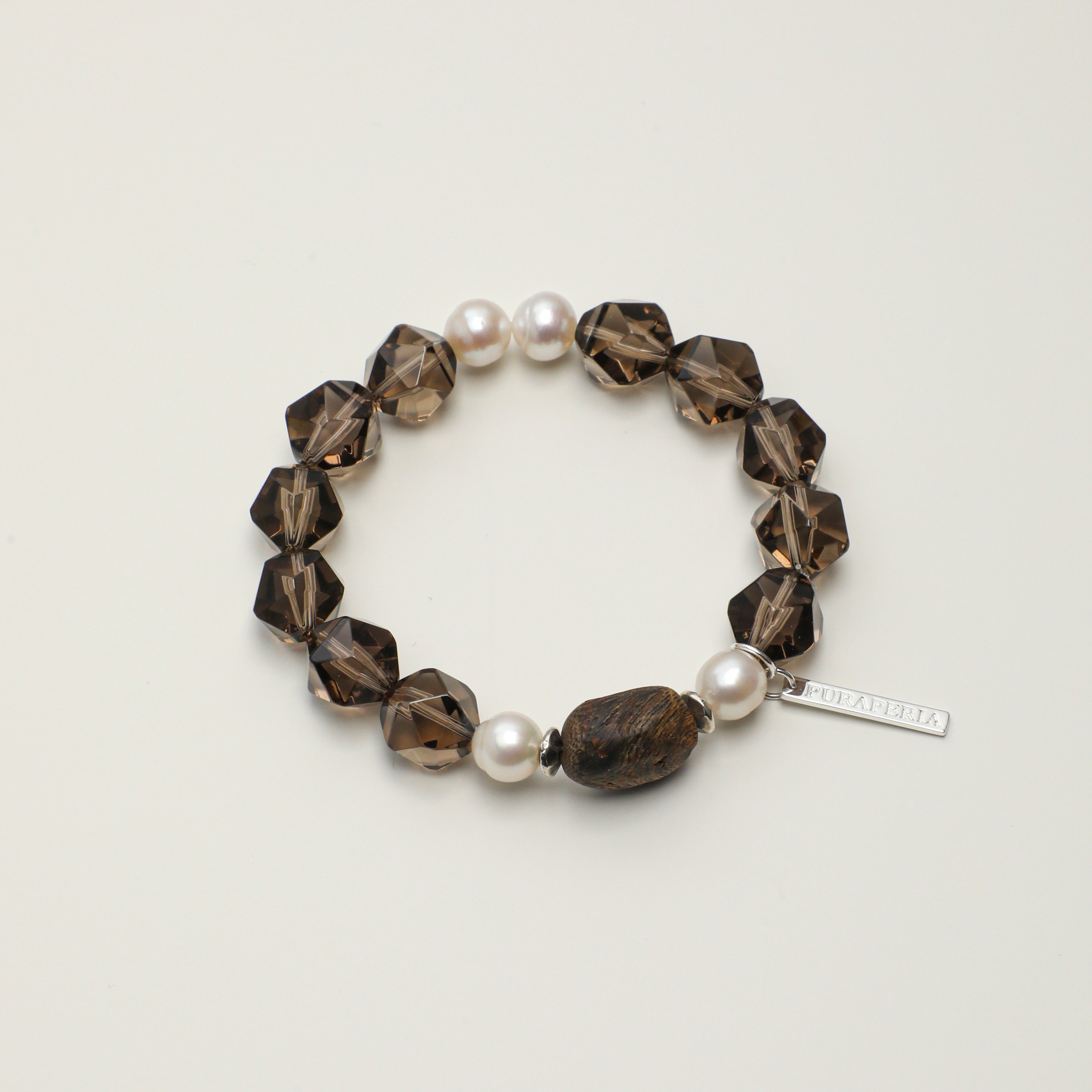 Agarwood Freshwater Pearl Bracelet PS2508256 main product image