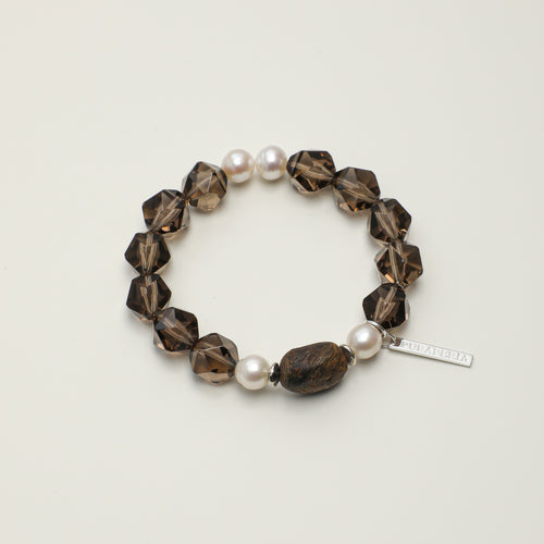 Agarwood Freshwater Pearl Bracelet PS2508256 main product image