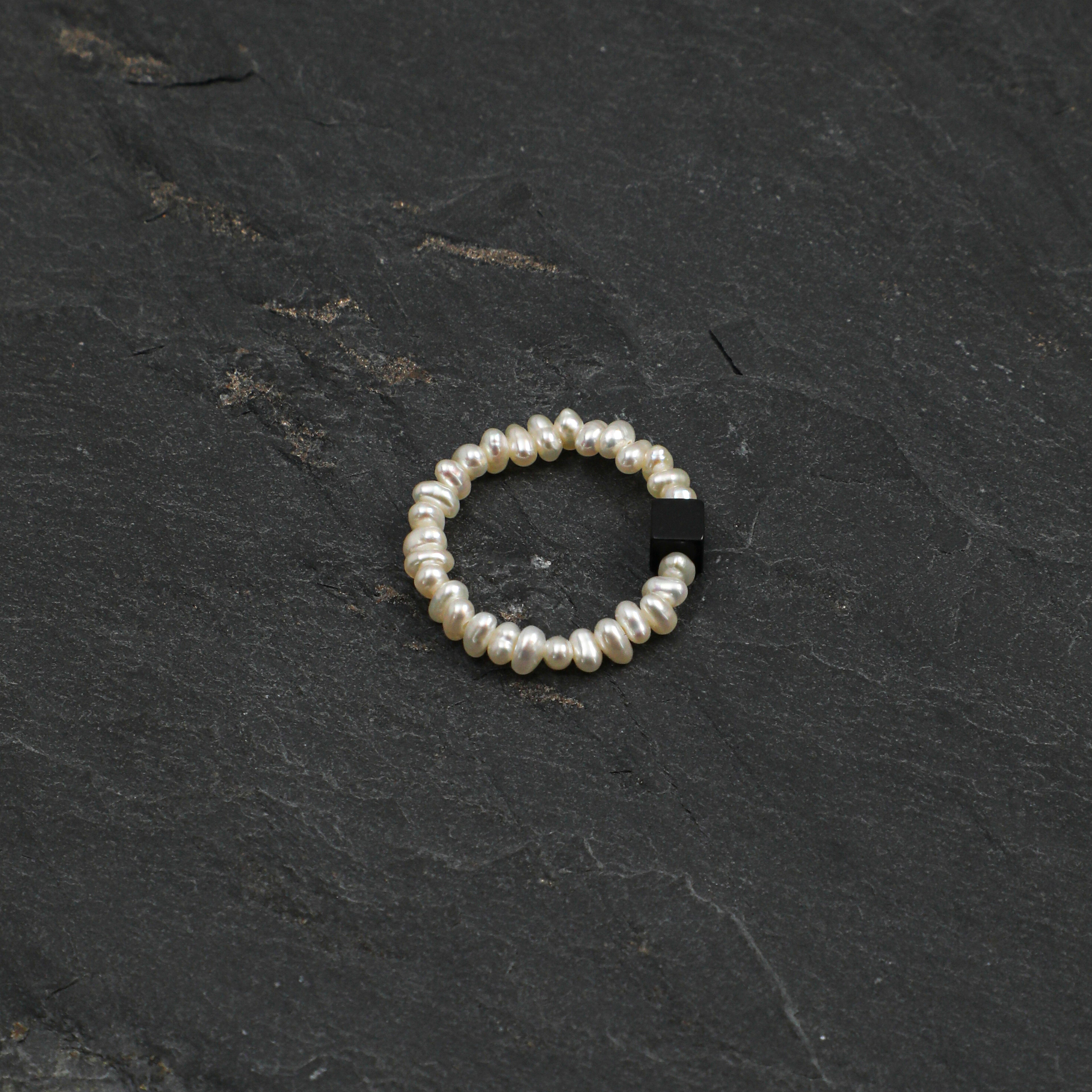 Agate Freshwater Pearl Ring PS2508172 main product image