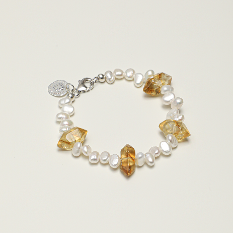 Baroque Pearl & Sterling Silver Bracelet main product image
