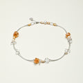 Citrine Clear Quartz Freshwater Pearl Necklace PS2508161 main product image