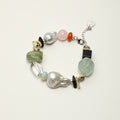 Citrine Clear Quartz Green Quartz Bracelet PS2508233 main product image