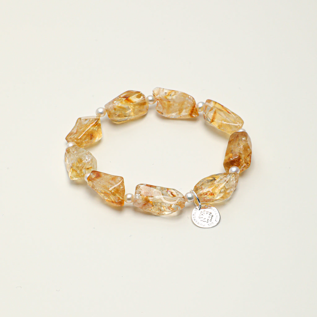 Citrine & Freshwater Pearl Bracelet main product image