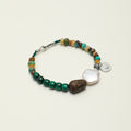 Citrine Malachite Turquoise Bracelet PS2508147 main product image