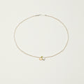 Citrine peridot freshwater pearl necklace PS2508349 main product image