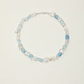 Clear Quartz Aquamarine Freshwater Pearl Necklace PS2508310 main product image