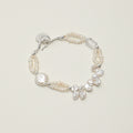 Clear Quartz Baroque Freshwater Pearl Bracelet PS2508209 main product image