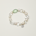 Clear Quartz Fluorite Freshwater Pearl Bracelet PS2508295 main product image