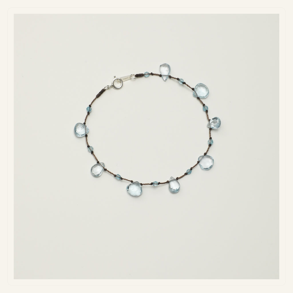 Glacier Blue Topaz Bracelet