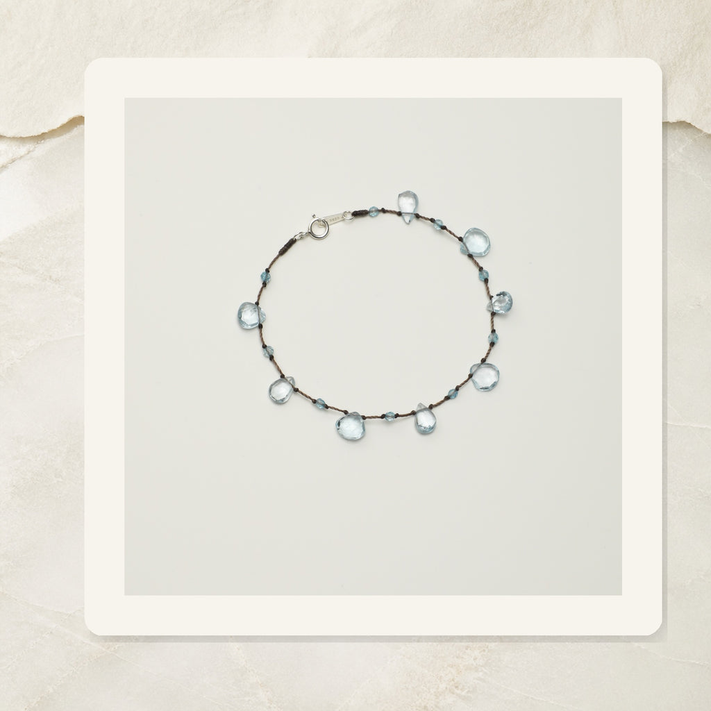 Glacier Blue Topaz Bracelet