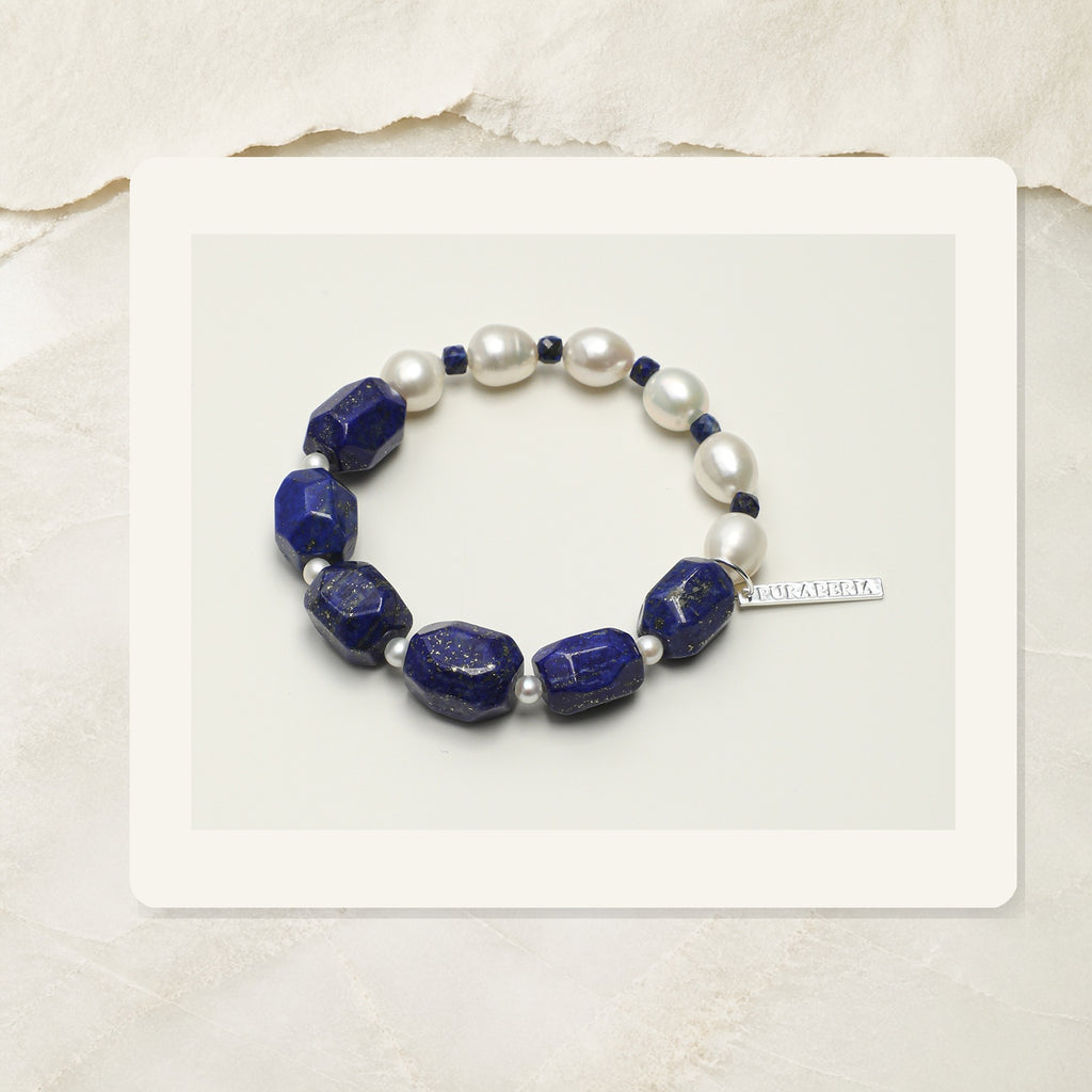 Indigo Tide Lapis Lazuli Bracelet
