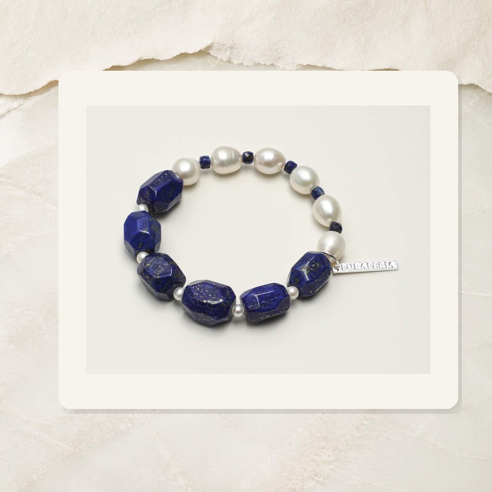 Indigo Tide Lapis Lazuli Bracelet