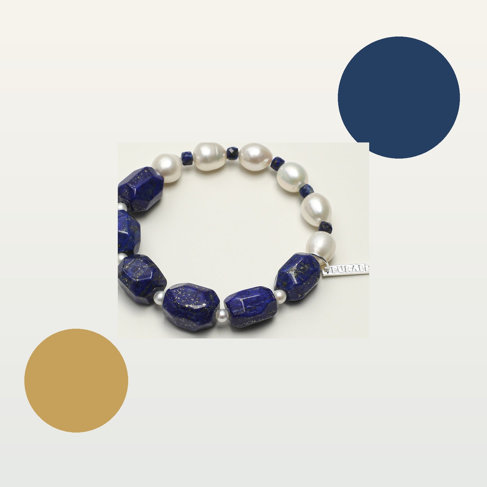 Indigo Tide Lapis Lazuli Bracelet