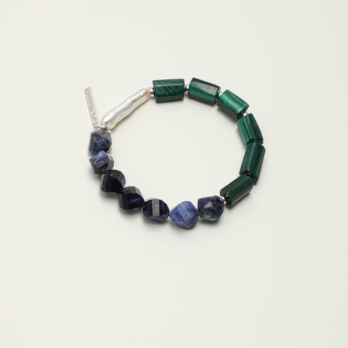Malachite Freshwater Pearl Bracelet main product image