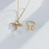 Orchid Pearl Drop Necklace — product styling video; other jewelry sold separately
