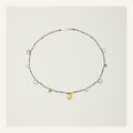 Violet Dew Blue Topaz Necklace