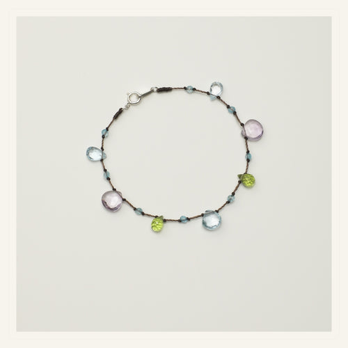 Violet Dew Topaz Bracelet product view on a clean neutral background